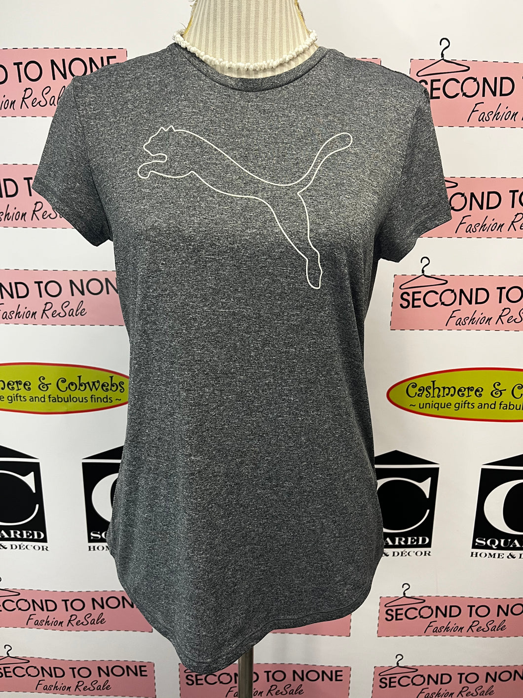 Puma Grey Tee (Size M)