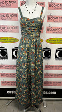 Load image into Gallery viewer, Grey Floral Print Jumpsuit (Size XS)
