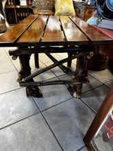 Load image into Gallery viewer, Antique Twig Leg Coffee Table
