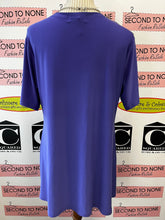 Load image into Gallery viewer, Simpli Indigo Elevated Short Sleeve Top (Size 14)
