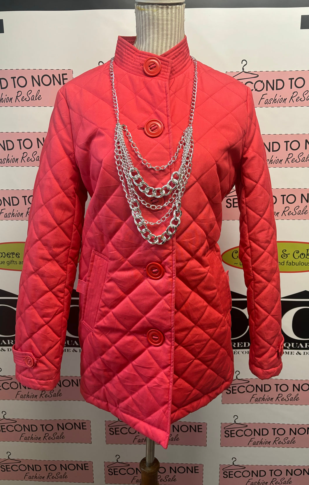 Jones New York Quilted Jacket (Size S)