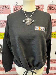 Exclusive "Port Dover" Tie-Hem Sweatshirt (2 Colours)