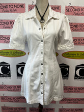 Load image into Gallery viewer, Lone Star White Denim Dress (Size L)
