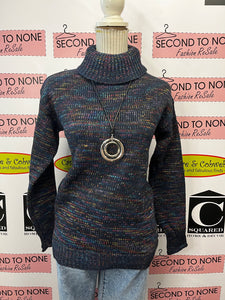 Multicolour Sweater Turtleneck (Only 1 XL Left!)
