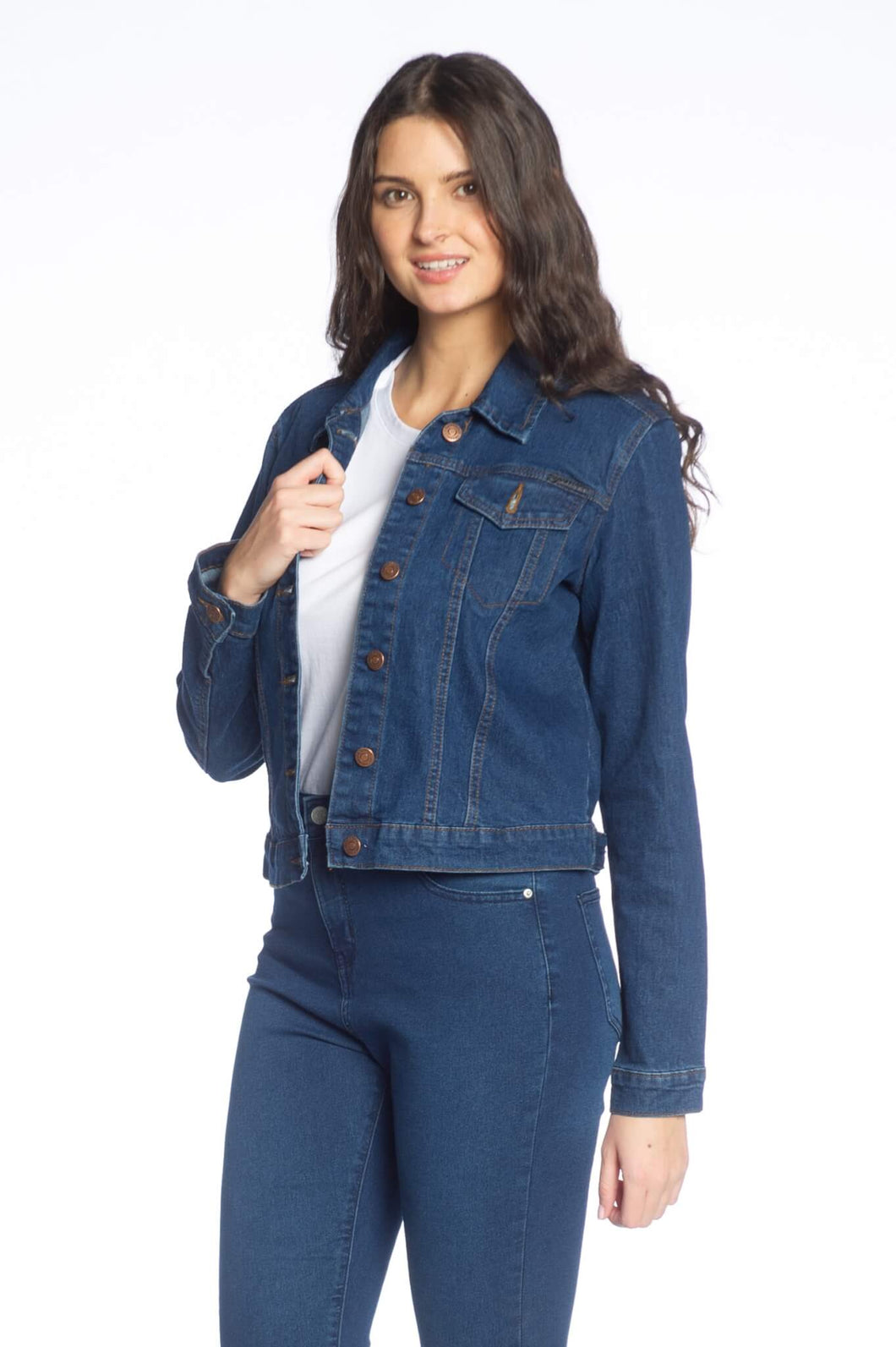 Dark Wash Denim Jacket (Restocked!)