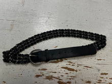 Load image into Gallery viewer, Le Chateau Faux Leather Chain Belt (Size L/XL)
