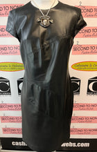Charger l'image dans la galerie, Danier Black Leather Dress (Size XS)
