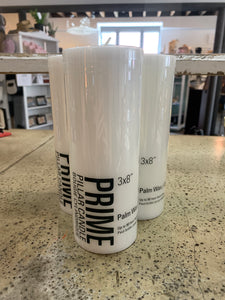 Prime White Pillar Candle