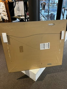 Large Grey Modern Mirror