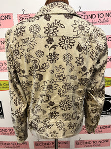 Concepts Brown Floral Jacket (Size 10)