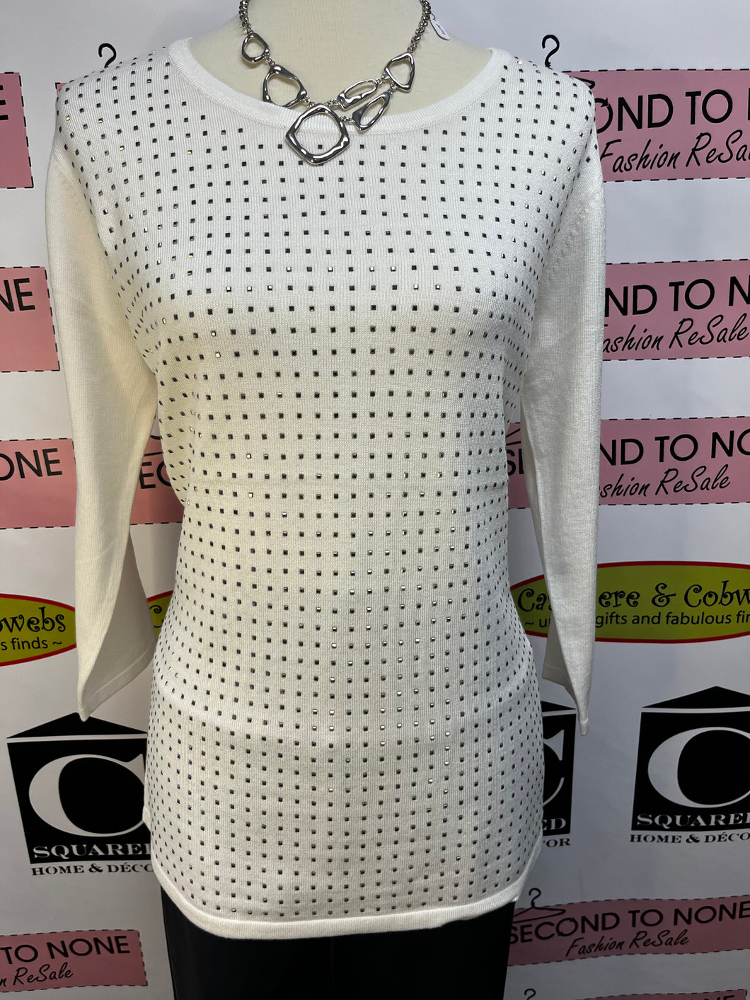 All-Over Stud Sweater (Only 1 1XL Left!)
