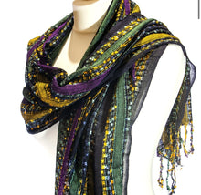 Cargar imagen en el visor de la galería, Indian Slub Scarf (6 Colors)
