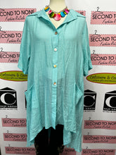 Load image into Gallery viewer, NWT Aqua Hi-Lo Tunic (Size L)
