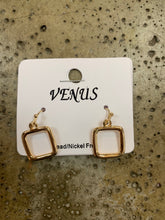 Load image into Gallery viewer, Square Dangle Earrings (Only Silver Left!)
