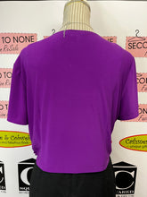 Load image into Gallery viewer, Danny &amp; Nicole Purple Shrug (Size 16)
