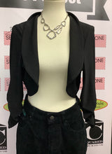 Load image into Gallery viewer, Soft Black Bolero (Size S/M)
