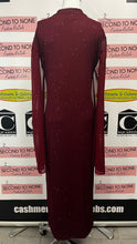 Charger l'image dans la galerie, Burgundy Sparkly Cape Sleeve Dress (Size XXL)
