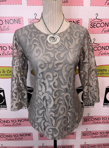 Dramatic Shimmer Top (2 Colors)