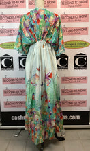 Load image into Gallery viewer, Butterfly &amp; Floral Maxi Dress
