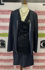 Donna Buchman Blazer & Skirt Set (Size 14)