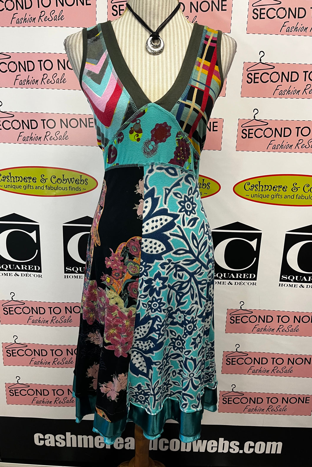 Desigual Patchwork Dress (Size S)