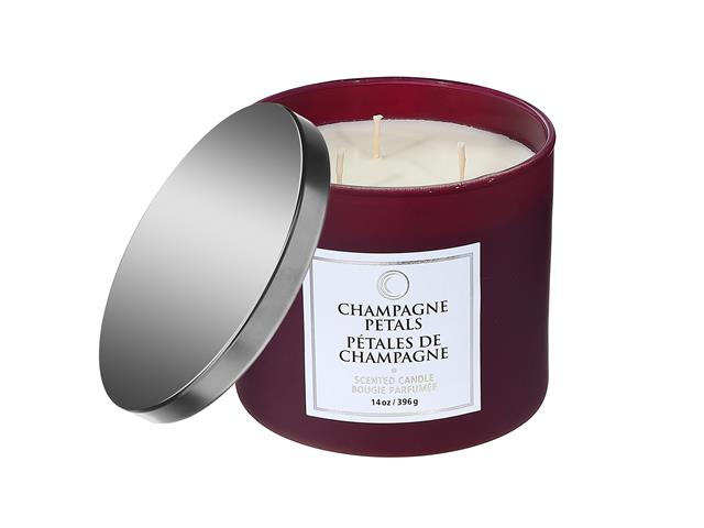 Champagne Petals Luxe Scented Candles (Only 2 Left!)