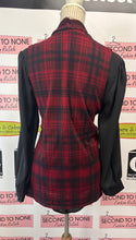 Cargar imagen en el visor de la galería, Charli Paige  Plaid Sleeveless Cardigan (Size S/M)
