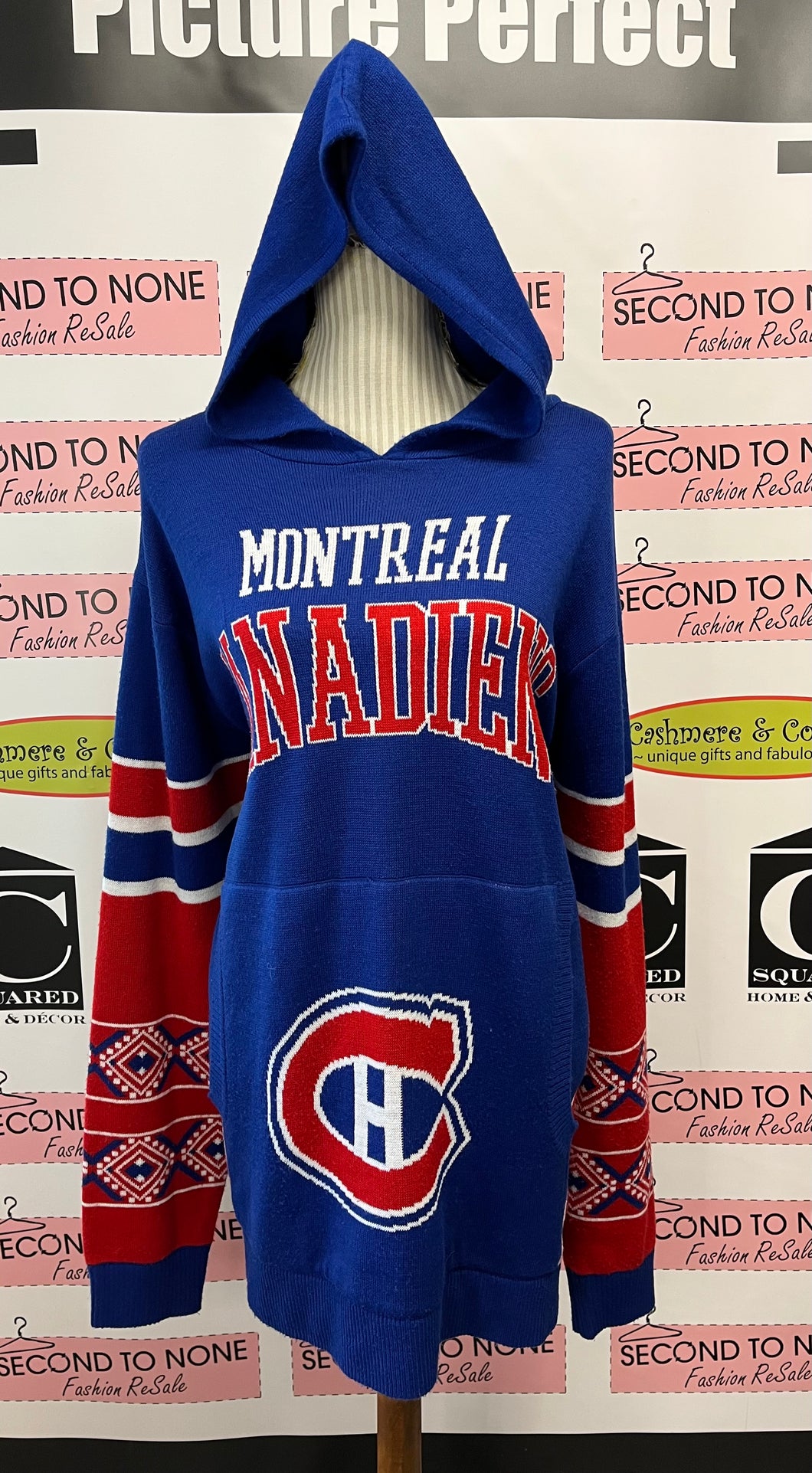 Montreal Canadiens Winter Hoodie (Size 2XL)