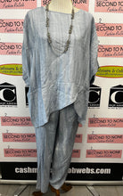 Load image into Gallery viewer, Linen-Blend Relaxed Pants (2 Colors)
