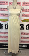 Load image into Gallery viewer, Strapless Maxi Satin Dress (Size S/M)
