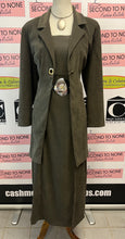 Load image into Gallery viewer, Vintage Sophisticate Long Olive Dress (Size 14)
