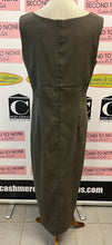 Load image into Gallery viewer, Vintage Sophisticate Long Olive Dress (Size 14)
