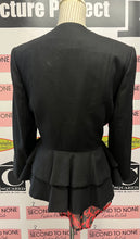 Load image into Gallery viewer, Vintage Rouie Wool Peplum Blazer (Size 10P)
