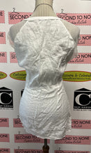 Cargar imagen en el visor de la galería, Made in Italy Linen &amp; Silk T-Shirt (Size 12/UK18)
