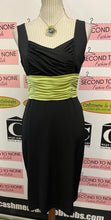 Load image into Gallery viewer, Précis Petite Green &amp; Black Dress &amp; Jacket Set (Size 10)
