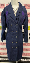 Load image into Gallery viewer, Vintage 1980s Button Front Denim Dress (Size 11)
