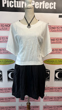 Load image into Gallery viewer, DKNY Linen Blend Boxy Top (Size XL)
