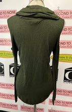 Load image into Gallery viewer, David Bitton Buffalo Cowl Neck Cold Shoulder Top (Size M)
