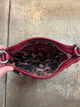 Load image into Gallery viewer, Red Leather Shoulder Bag

