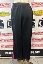 Cargar imagen en el visor de la galería, Adidas Black &amp; Pink Track Pants (Size M)
