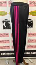 Cargar imagen en el visor de la galería, Adidas Black &amp; Pink Track Pants (Size M)
