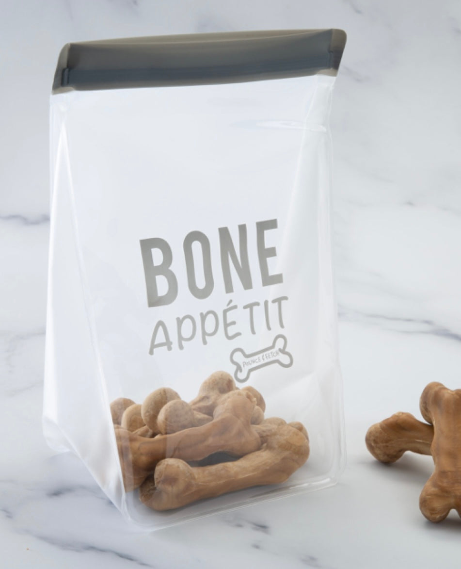 Bone Appetit Reusable Treat Bag (Only 1 Left!)