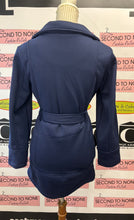 Load image into Gallery viewer, Bigchill Royal Blue Belted Coat (Size S)
