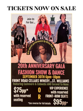Cargar imagen en el visor de la galería, 20th Anniversary Gala Fashion Show &amp; Dance Tickets
