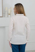 Load image into Gallery viewer, Embroidered Western-Style 100% Cotton Button-Up Shirt
