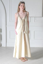 Load image into Gallery viewer, 100% Cotton Grecian-Style Maxi Dress
