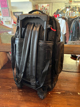 Cargar imagen en el visor de la galería, Vintage Patchwork Leather Rolling Backpack (AS-IS)
