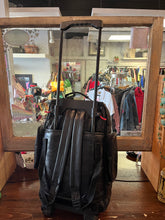 Cargar imagen en el visor de la galería, Vintage Patchwork Leather Rolling Backpack (AS-IS)
