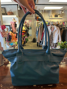 Avon Blue Tote Purse (With interior organizers!)