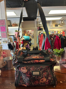 *AS IS* Vintage Tapestry Overnight Bag
